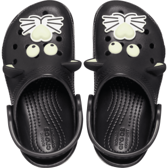 Crocs Classic Glow Black Cat Clog für Kinder 1CS210197001