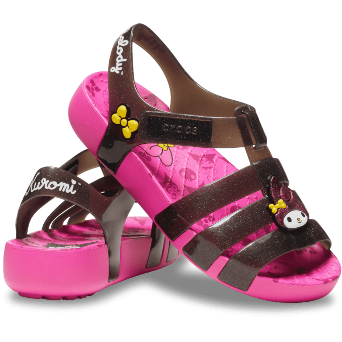 Crocs Hello Kitty® and Friends My Melody™ und Kuromi™ Isabella Sandale für Kinder 1CS21011490H Crocs Hello Kitty® and Friends My Melody™ und Kuromi™ Isabella Sandale für Kinder 1CS21011490H