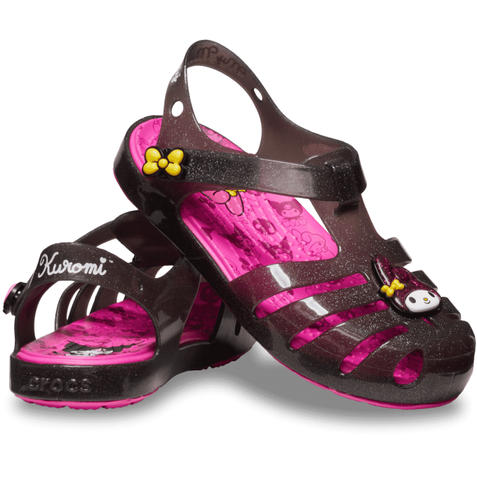 Crocs Hello Kitty® and Friends My Melody™ und Kuromi™ Isabella Sandale für Kleinkinder 1CS21011790H