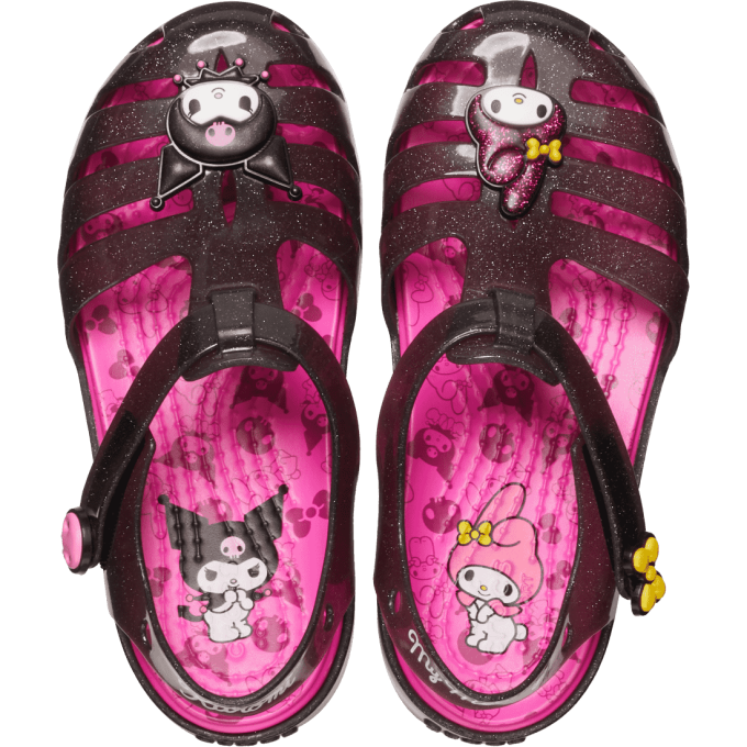 Crocs Hello Kitty® and Friends My Melody™ und Kuromi™ Isabella Sandale für Kleinkinder 1CS21011790H