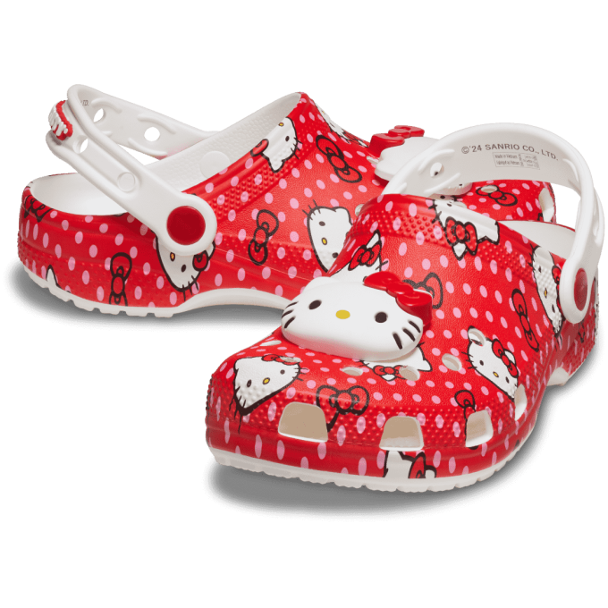 Crocs Klassischer Hello Kitty®-Clog für Kleinkinder in Rot 1CS21057790H Crocs Klassischer Hello Kitty®-Clog für Kleinkinder in Rot 1CS21057790H