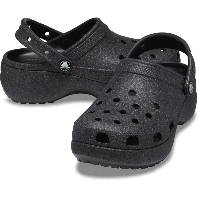 Crocs Klassischer Plateau-Glitzer-Clog für Damen 1CS207241001